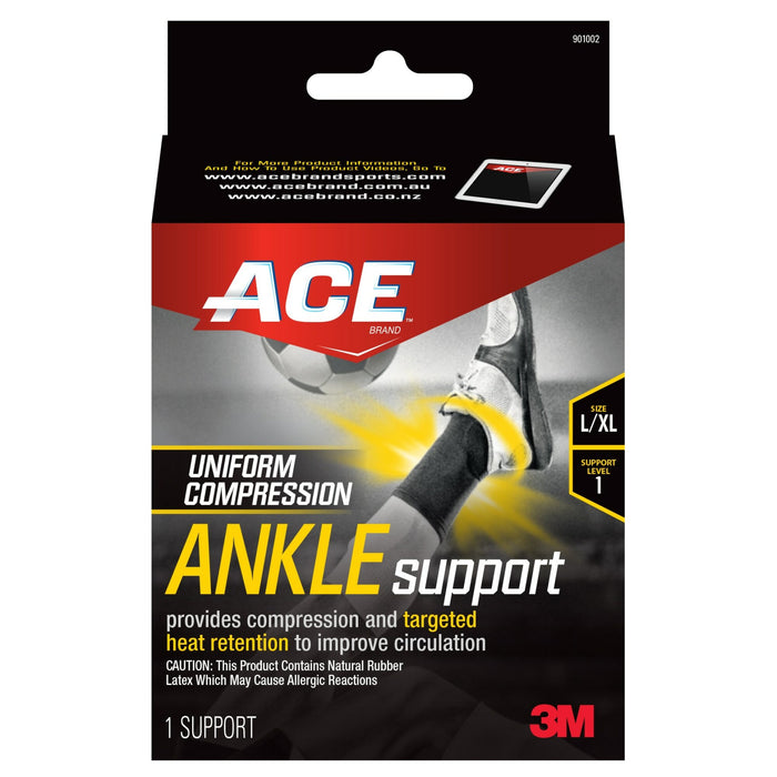 ACE Compression Ankle Support, 901002, Large / Extra Large
