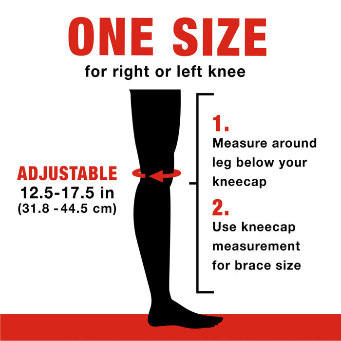 ACE Dual Strap Knee Support, 907100, Adjustable