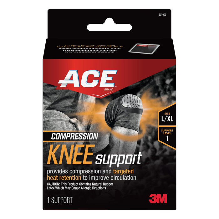 ACE Compression Knee Support, 907002, Large / Extra Large