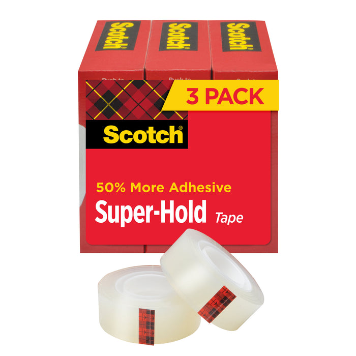 Scotch® Super-Hold Tape, 700S3, 3/4 in x 800 in (19 mm x 20,3 m)