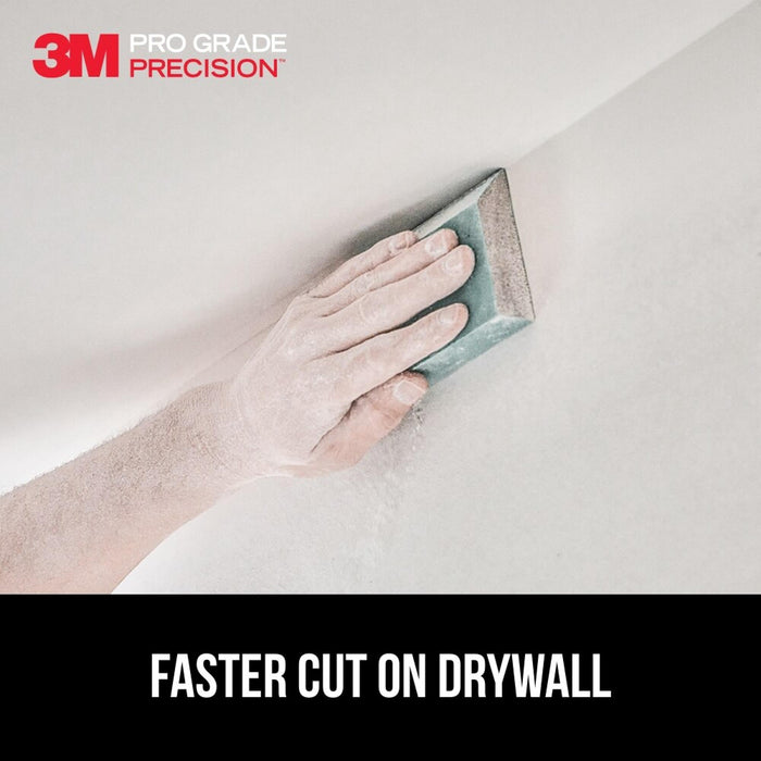 3M Pro Grade Precision Drywall Edge Detailing Angled Sanding Sponge
Fine grit