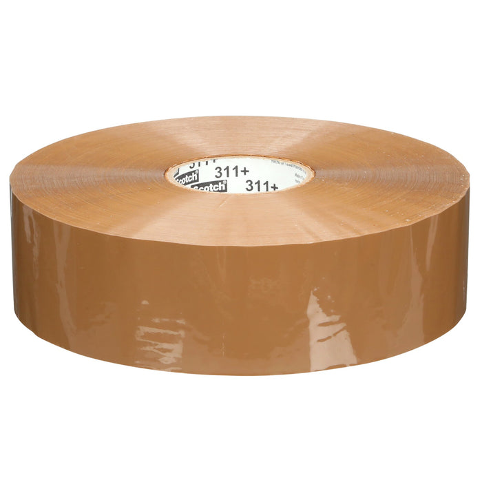 Scotch® High Tack Box Sealing Tape 311+, Tan, 72 mm x 914 m