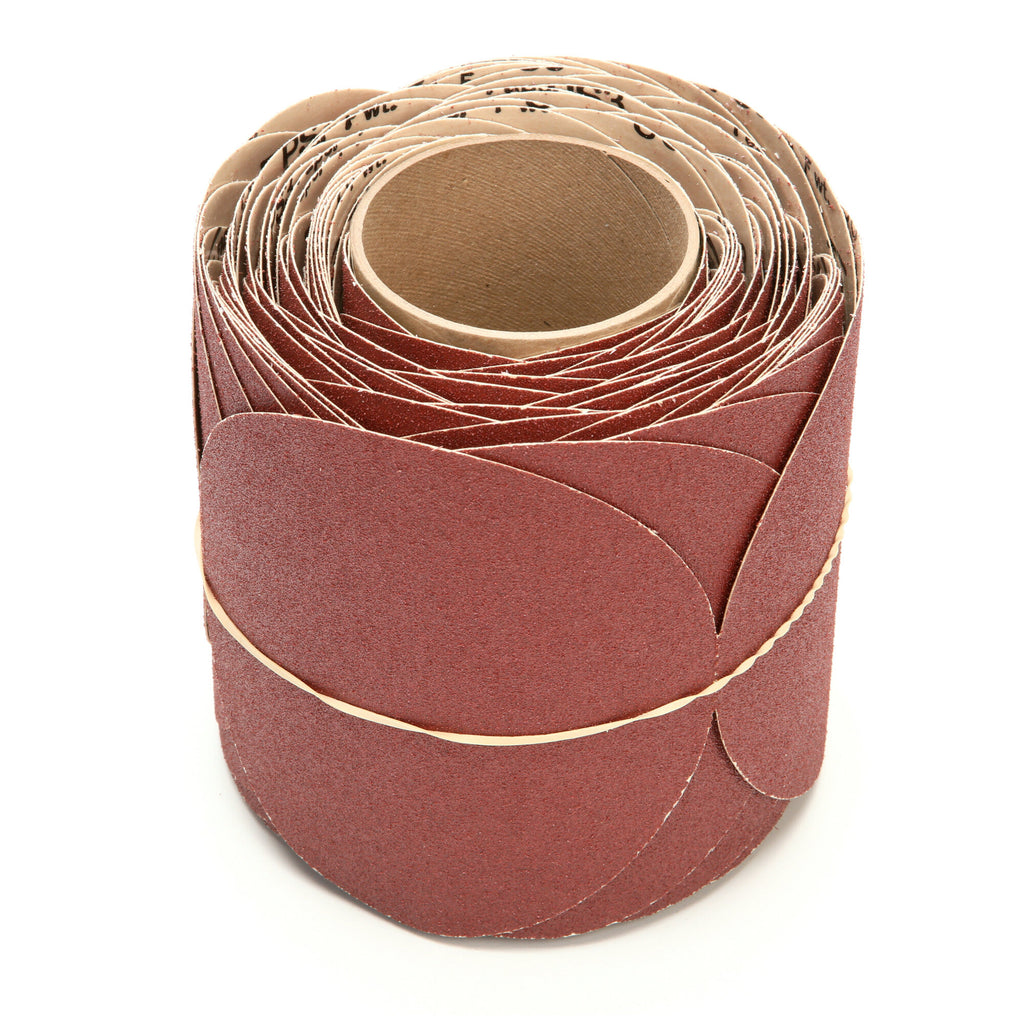 3M Stikit Paper Disc Roll 763U, P100 F-weight, 6 in x NH, Die 600Z ...
