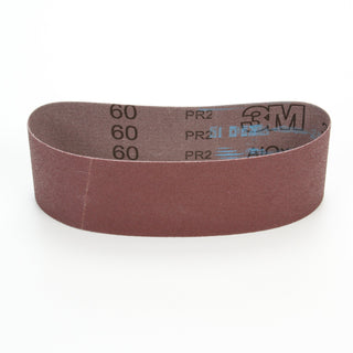 3M Cloth Belt 340D, P120 X-weight, 6 in x 132 in, Film-lok, Single-flex