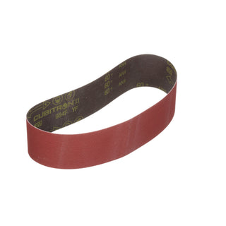3M Cubitron II Cloth Belt 984F, 36+ YF-weight, 1-1/4 in x 132 in,Film-lok