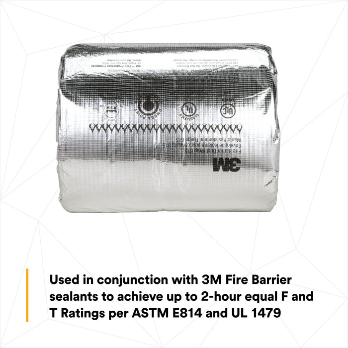 3M Fire Barrier Duct Wrap 615+, 48 in x 25 ft