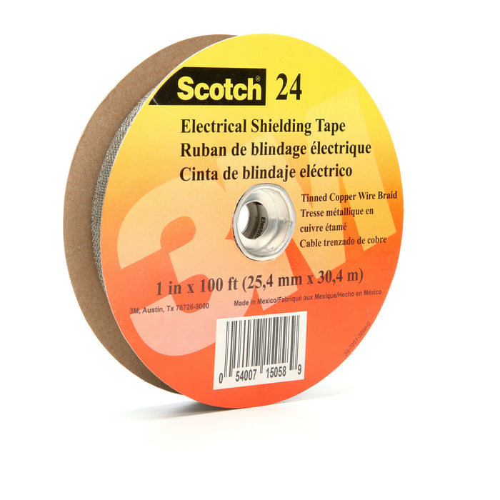 Scotch® Electrical Shielding Tape 24, 1 in x 100 ft (25 mm x 30,5 m)