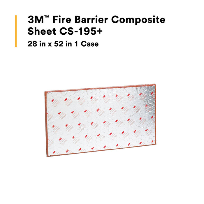 3M Fire Barrier Composite Sheet CS-195+, 28 in x 52 in