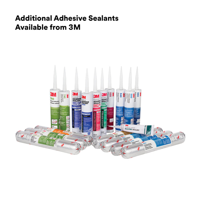 3M Marine Adhesive Sealant 4200FC, Fast Cure, White, 295 mL Cartridge