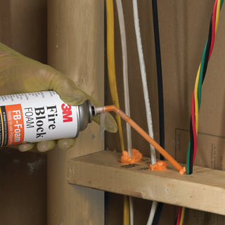 3M Fire Block Foam FB-Foam, Orange, 12 fl oz