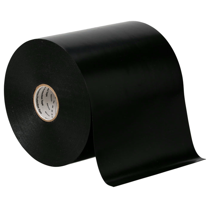 3M Scotchrap Vinyl Corrosion Protection Tape 51, 6 in x 100 ft,Unprinted, Black