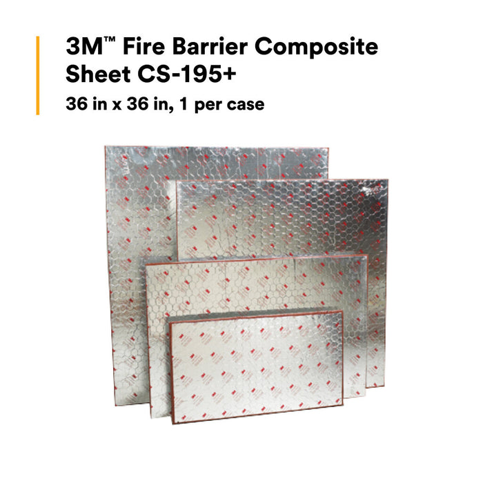 3M Fire Barrier Composite Sheet CS-195+, 36 in x 36 in