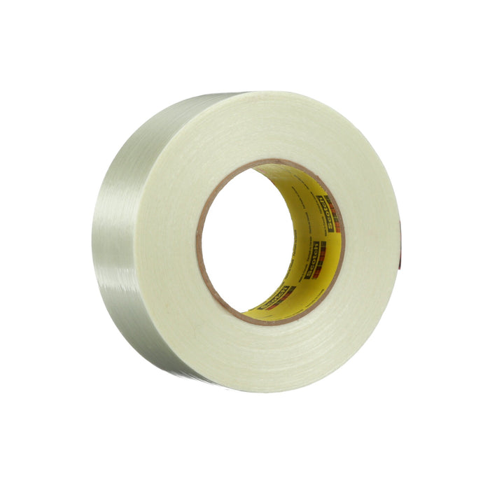Scotch® High Strength Filament Tape 890RCT, Clear, 48 mm x 500 m, 8 mil