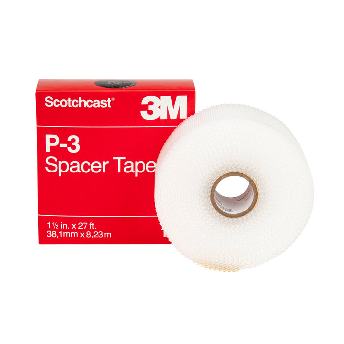 3M Scotchcast Spacer Tape P-3, 1-1/2 in X 27 ft (38,1 mm x 8,23 m)