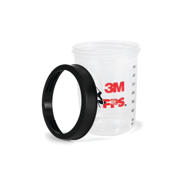 3M PPS Lid & Liner Kit, 16312, Midi (13.5 fl oz), 125 Full DiameterMicron Filter
