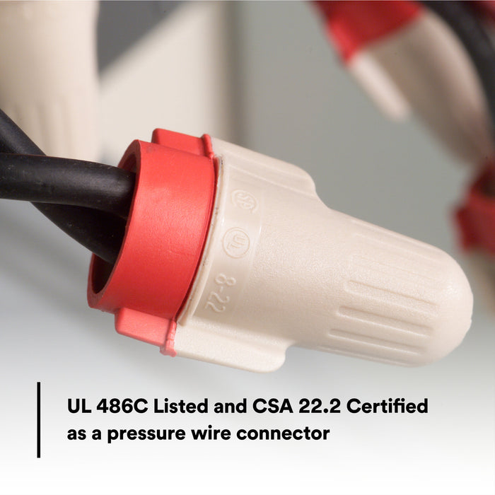 3M Performance Plus Wire Connector T/R+JUG, 750 per Jug, smooth