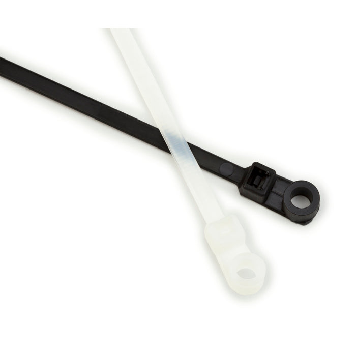 3M Nylon 6/6 Screw-Mount Cable Tie CT8NT50S-M, 8.60 in x 0.18 in x 0.06in
