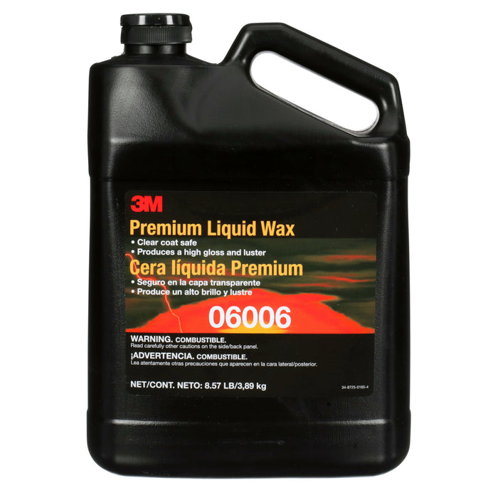 3M Premium Liquid Wax, 06006, 1 gal