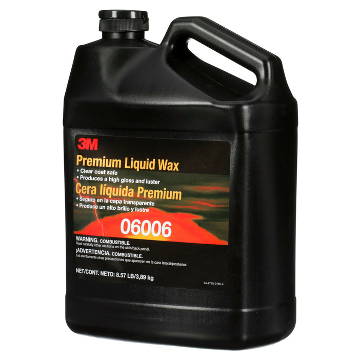 3M Premium Liquid Wax, 06006, 1 gal