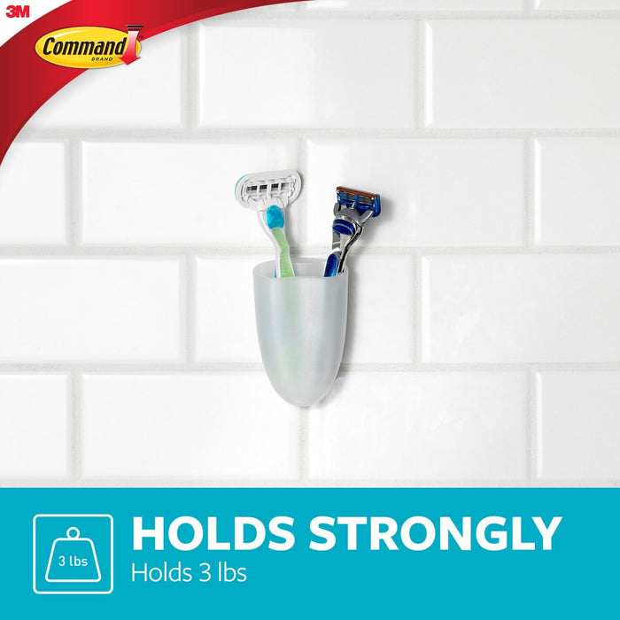 Command Razor Holder with Water-Resistant Strips BATH16-ES