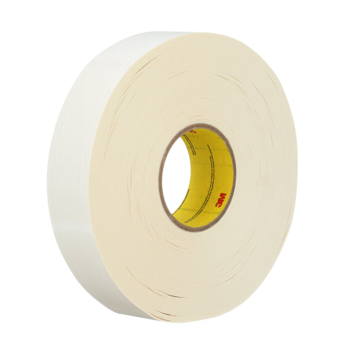"3M Repulpable Heavy Duty Double Coated Tape R3287, White, 24 mm x 55m,5 mil