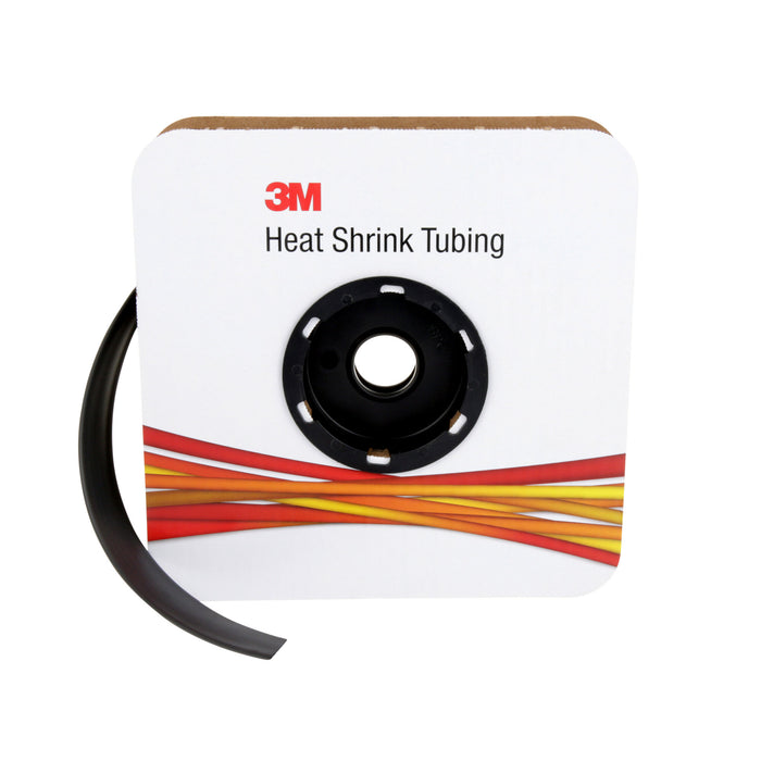 3M Heat Shrink Thin-Wall Tubing FP-301-3/4-Black-50`: 50 ft spoollength
