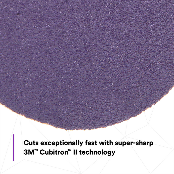 3M Cubitron II Abrasive Fibre Disc, 33416, 5 in X7/8 in (125mm X
22mm), 80+