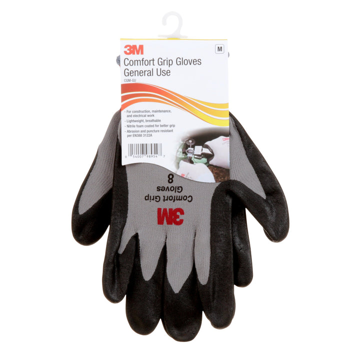 3M Comfort Grip Glove CGM-GU, General Use, Size M