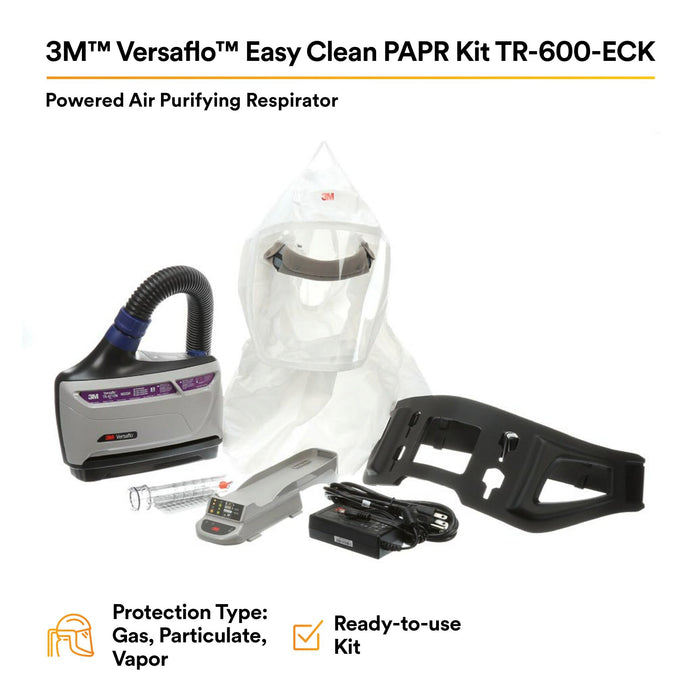 3M Versaflo Easy Clean PAPR Kit TR-600-ECK