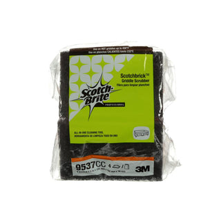 Scotch-Brite Scotchbrick Griddle Scrubber 9537CC, 4 in x 6 in x 3 in
