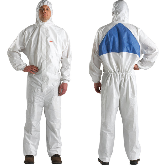 3M Disposable Protective Coverall 4540+-XXL White/Blue MIV Type 5/6
