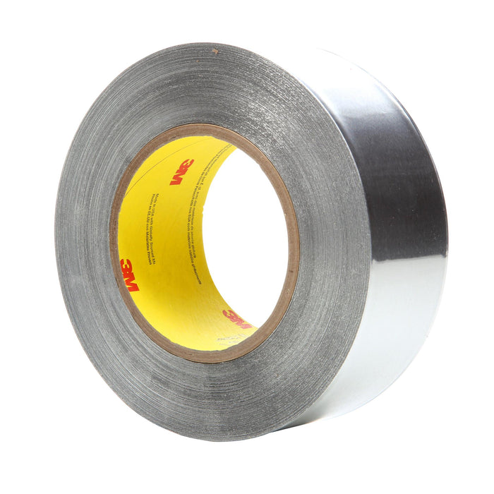 3M Heavy Duty Aluminum Foil Tape 438, Silver, 2 in x 60 yd, 7.2 mil