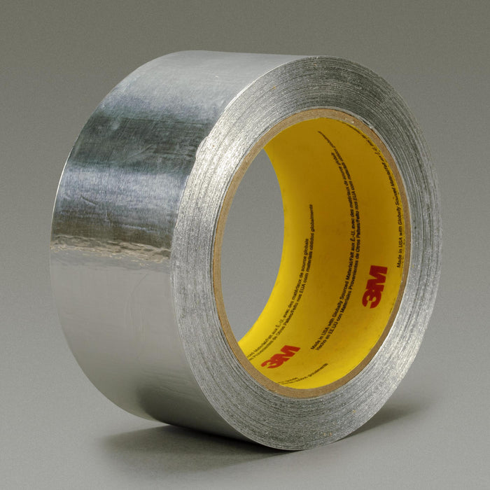 3M Heavy Duty Aluminum Foil Tape 438, Silver, 4 in x 60 yd, 7.2 mil