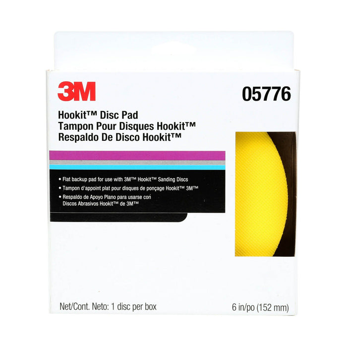 3M Hookit Disc Pad. 05776, 6 in