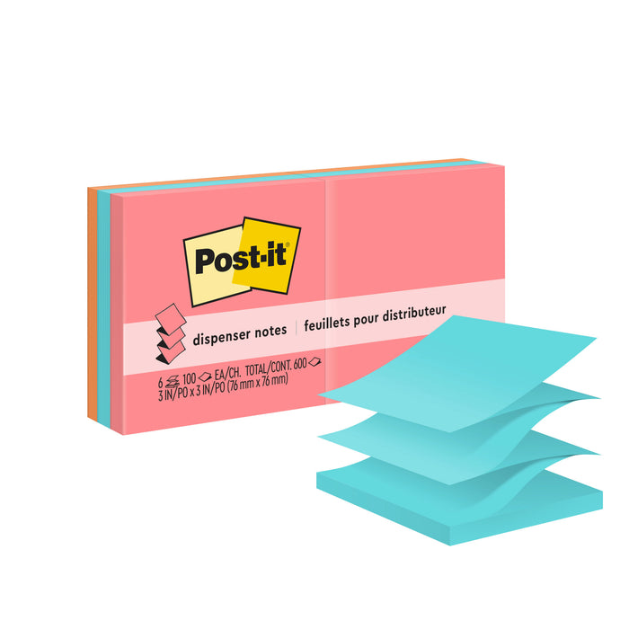 Post-it® Pop-up Notes R330-AN, 3 in x 3 in (76 mm x 76 mm) Cape TownCollection