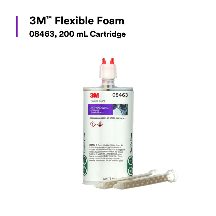 3M Flexible Foam, 08463, 200 mL Cartridge