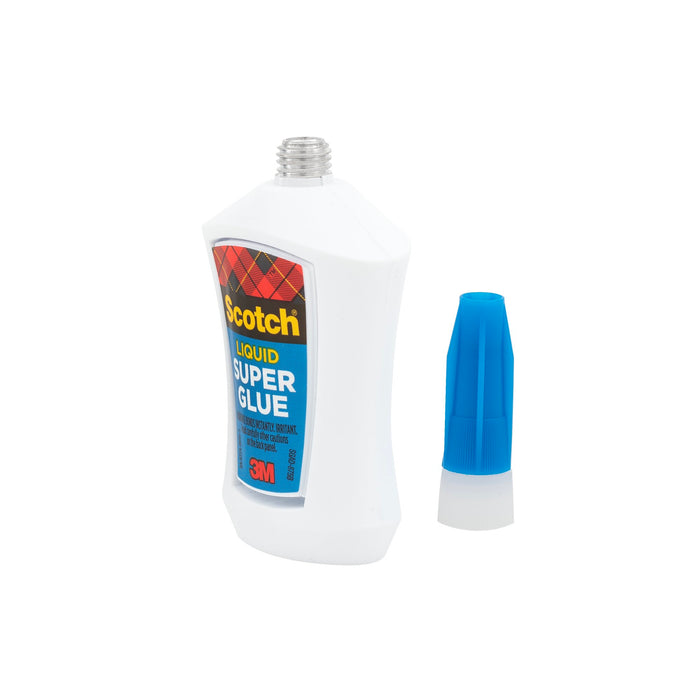 Scotch® Super Glue Liquid in Precision Applicator, AD124, .14 oz (4 g)
