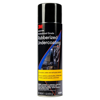 3M Professional Grade Rubberized Undercoating, 03584, 16 oz, 6 percase