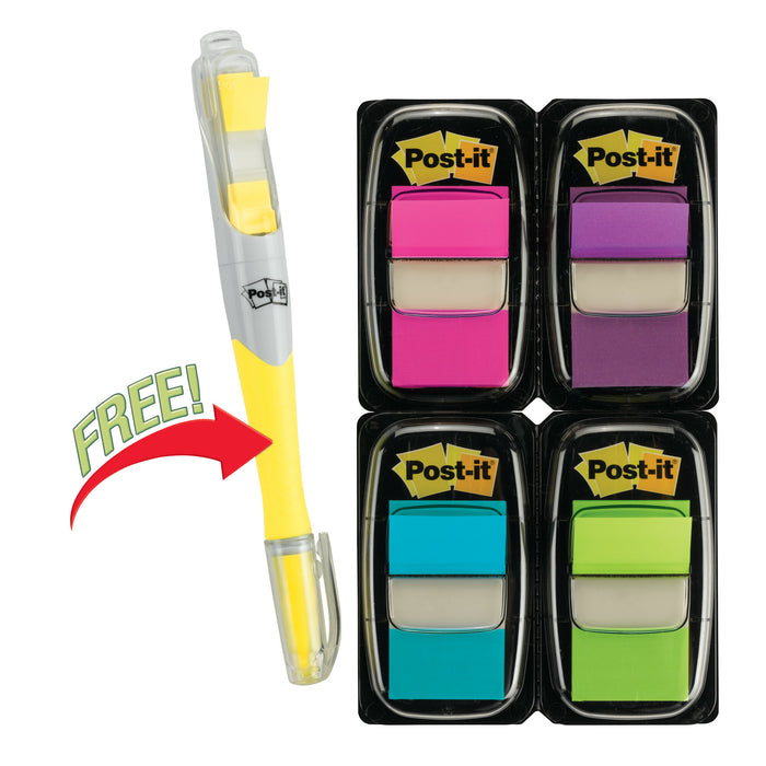 Post-it® Flags 680-PPBGVA, 1 in. x 1.7 in. (25,4 mm x 43
