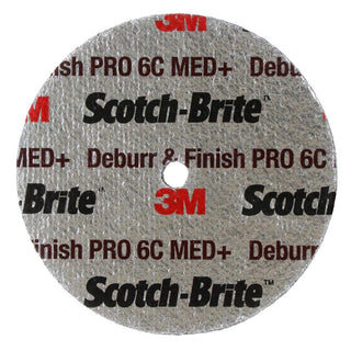 Scotch-Brite Deburr & Finish Pro Unitized Wheel, DP-UW, 6C Medium+