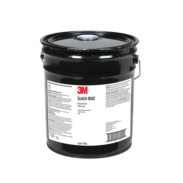 3M Scotch-Weld Epoxy Adhesive 1469, Cream, 5 Gallon (Pail), Drum