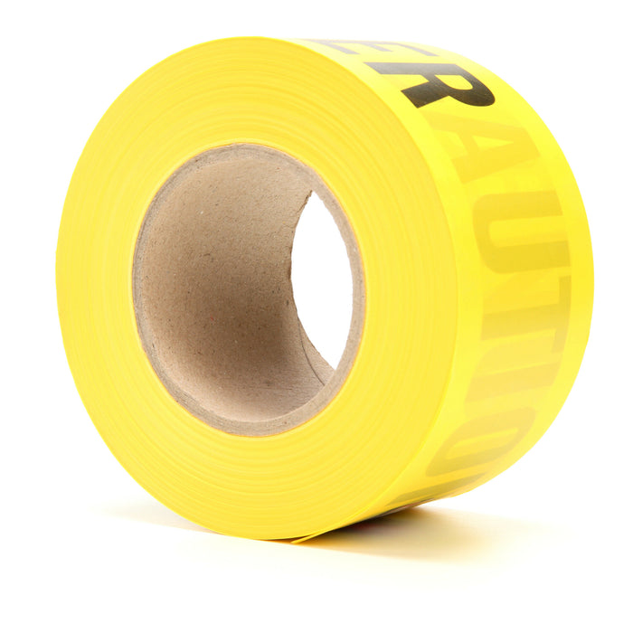 Scotch® Barricade Tape 361, CAUTION DO NOT ENTER, 3 in x 1000 ft,Yellow