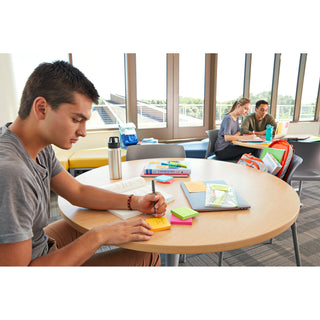 Post-it® Super Sticky Notes 654-6SSAU, 3 in x 3 in (76 mm x 76 mm), 6 pads