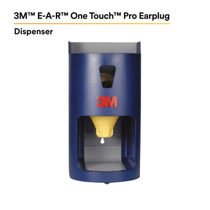 3M E-A-R One Touch Pro Earplug Dispenser, Blue 391-0000