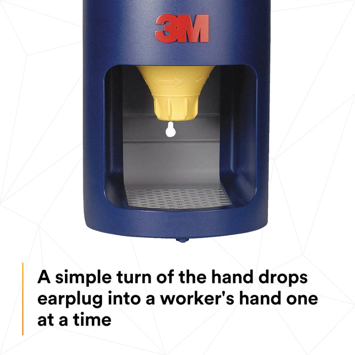 3M E-A-R One Touch Pro Earplug Dispenser, Blue 391-0000