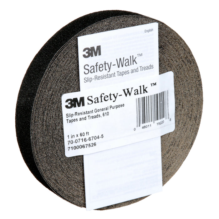 3M Safety-Walk Slip-Resistant General Purpose Tapes & Treads 610,Black