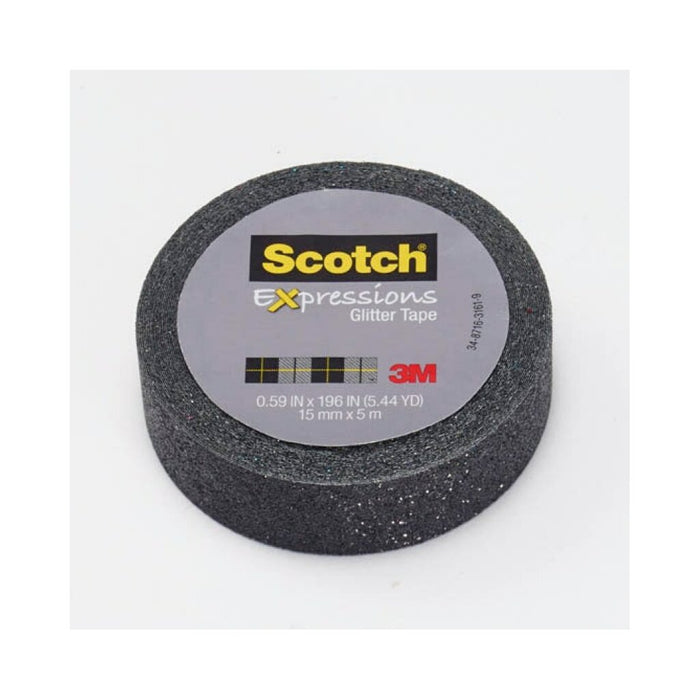 Scotch® Expressions Glitter Tape C514-BLK