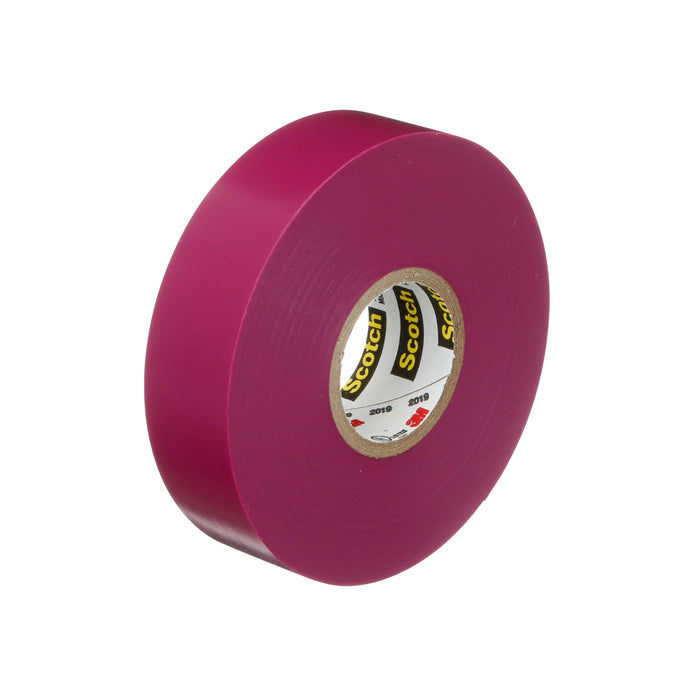 Scotch® Vinyl Color Coding Electrical Tape 35, 1/2 in x 20 ft, Violet