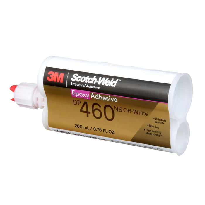 3M Scotch-Weld Epoxy Adhesive DP460NS, Off-White, 200 mL Duo-Pak