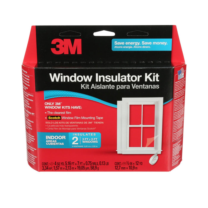 3M Indoor Window Insulator Kit - Two Pack, 2120W-6